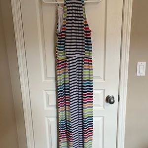Laundry Striped Maxi Dress
